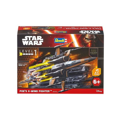 [4043529098550] REVELL Build Poe's X-Wing Fighter Model Kit
