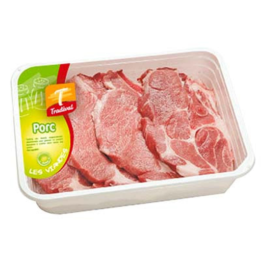[2256453000007] TRADIVAL Côtes de porc échine X4