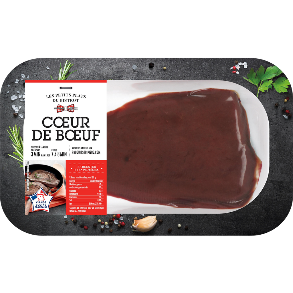 1ER PRIX Cœur de bœuf 150g