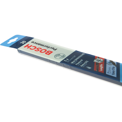 [4047024079212] BOSCH Escova limpa para-brisas 30 performance 475mm x1