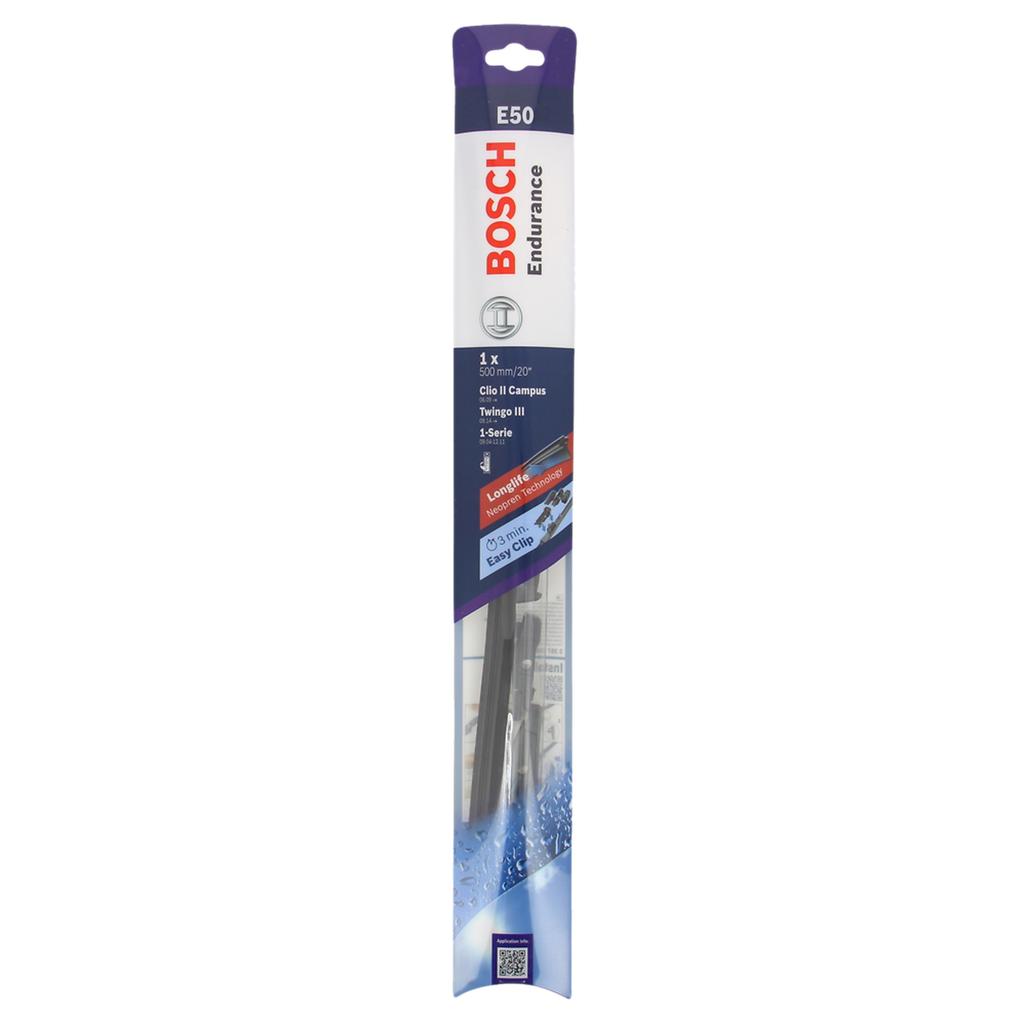 BOSCH Aero multi-adapter wiper blade no. E50, 1 wiper blade