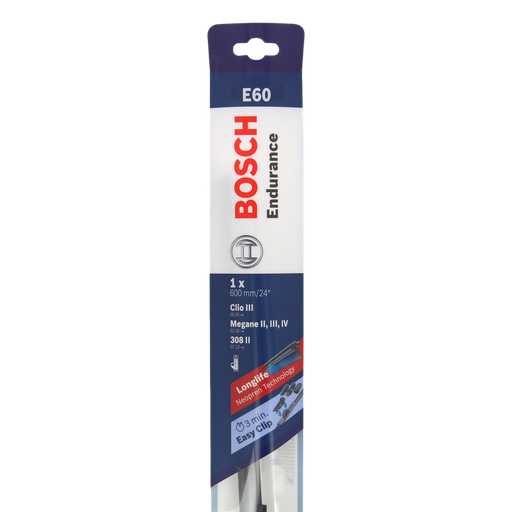 [4047025137591] BOSCH Escova limpa para-brisas AERO multiadaptador n°E60 - 1 unidade