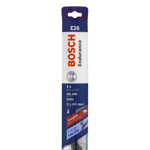 [4047025138390] BOSCH Escova limpa para-brisas Endurance Aero Retrofit 1 unidade