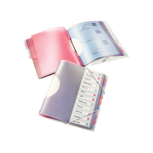[4049793011097] ESSELTE Classificador 12 Divisórias Solaire 32x26 cm