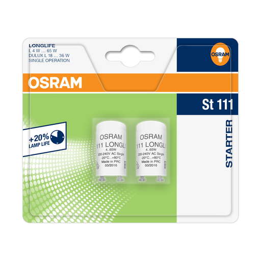 [4050300064000] OSRAM Starter, 4W to 80W
