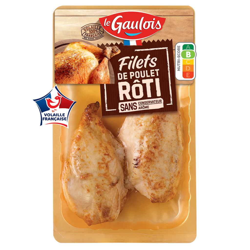 LE GAULOIS Roasted Chicken Fillets, approx. 250 g