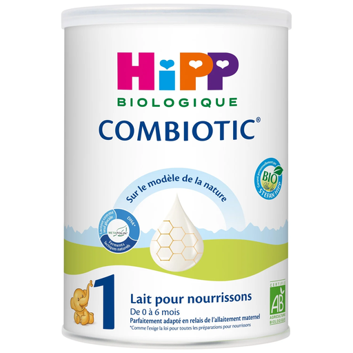 [4062300366992] HIPP BIOLOGIQUE Leite para bebé em pó 1ª idade Desde o Nascimento Bio Combiotic 800 g