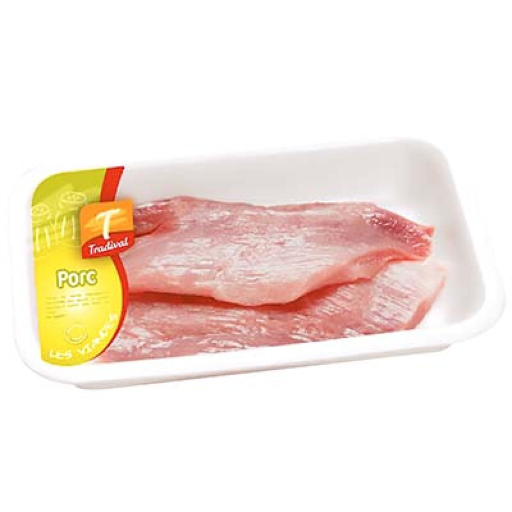 1ER PRIX Escalopes de porc 6 x 2 unités