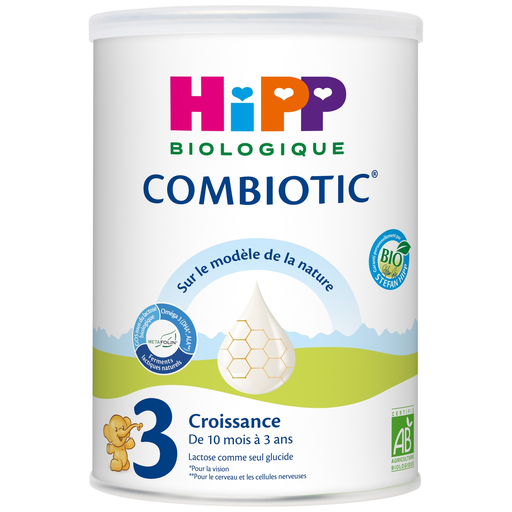 [4062300367012] HIPP BIOLOGIQUE Leite de Crescimento 3ª Idade Combiotic 800 g
