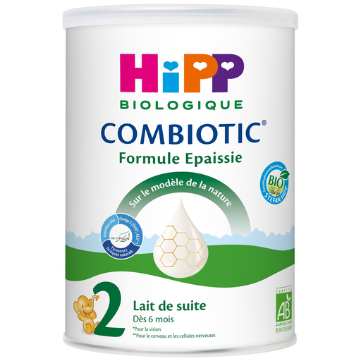 [4062300367777] HIPP BIOLOGIQUE Leite de transição 2ª idade COMBIOTIC Fórmula Espessada 800 g