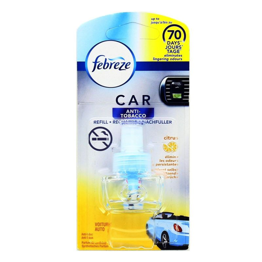 [4084500253476] FEBREZE Car Air Freshener Refill Anti Tobacco