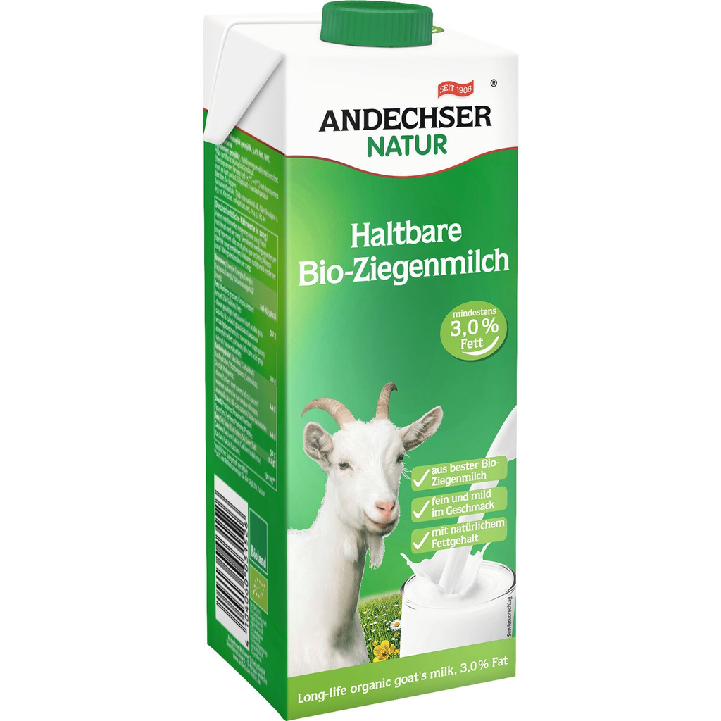 ANDECHSER Organic Goat Milk 1 L