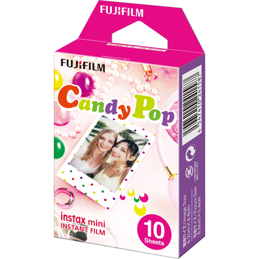 [4547410241587] FUJIFILM Película Instax Mini Candy Pop 10 folhas