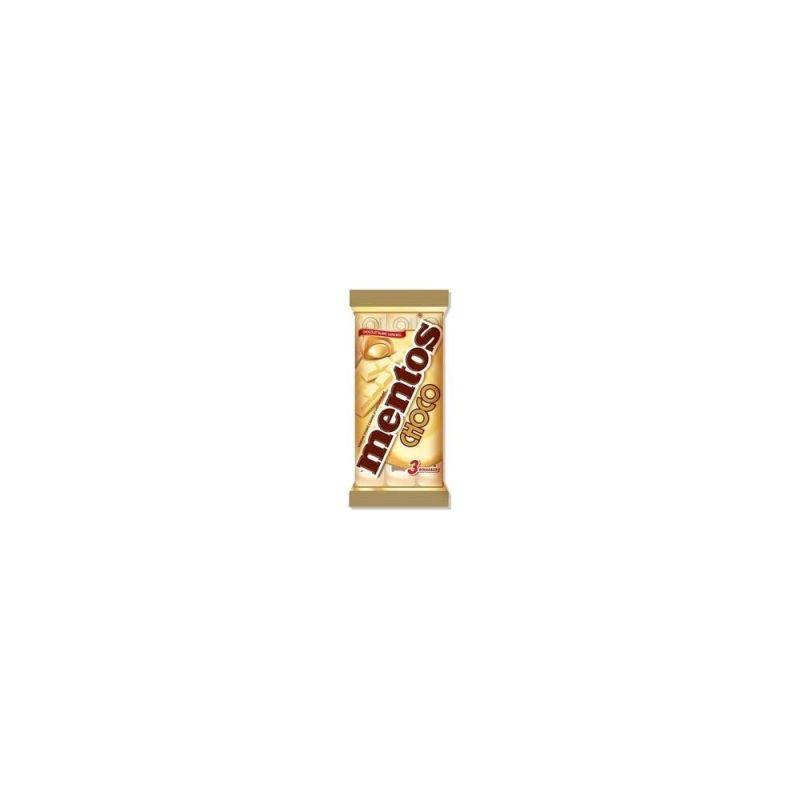 MENTOS 3 Rouleaux Mp Chocolat Blanc Car