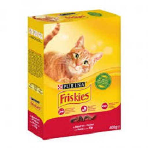 [3010470181007] FRISKIES Complete cat food with beef and chicken 400 g