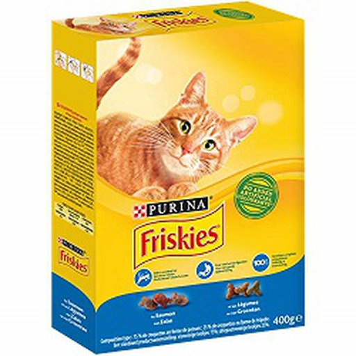 [3010470181120] FRISKIES Complete cat food with salmon and vegetables 400 g