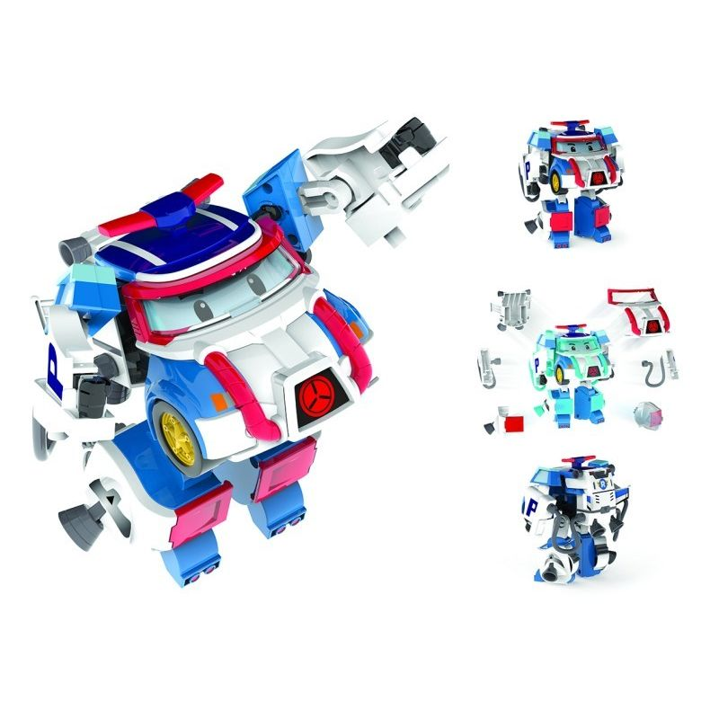 SILVERLIT Robocar Poli Véhicule transformable