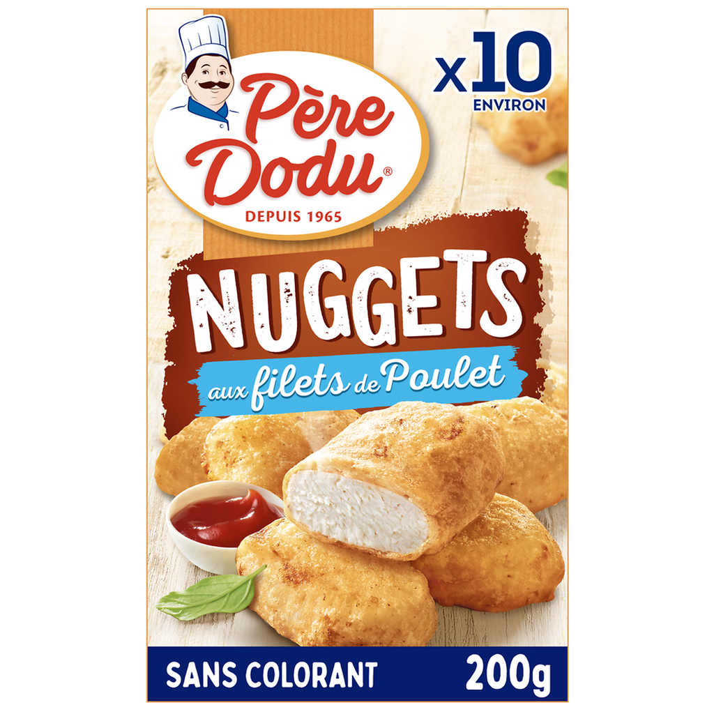 PERE DODU Chicken fillet nuggets 200 g