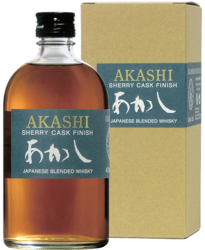 [4969265772908] AKASHI Whisky Blended Sherry Cask Finish Japan 0.5 L
