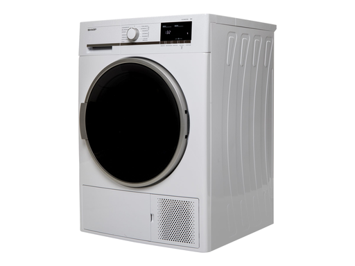 [4974019110172] SHARP Secadora de Condensación 59.6cm, Kdghb8s7gw2 8 kg