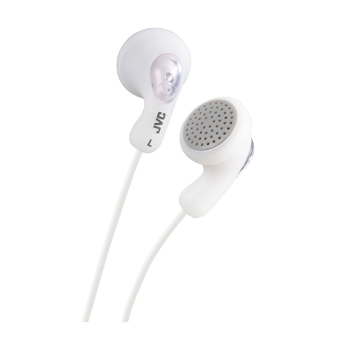 [4975769423208] JVC Auriculares Ha-f14 gummy branco