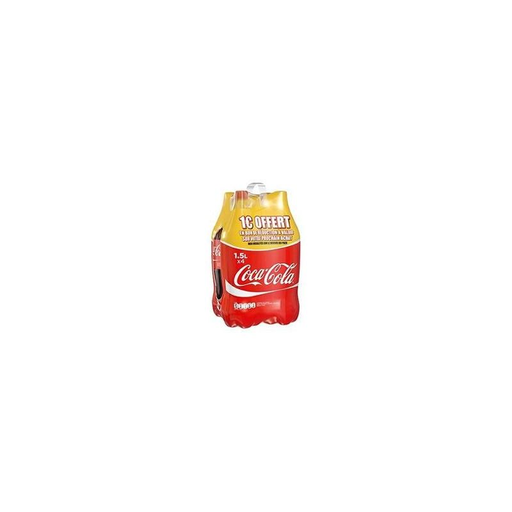 [5000112558333] COCA-COLA Soda Cola 4X1,5L
