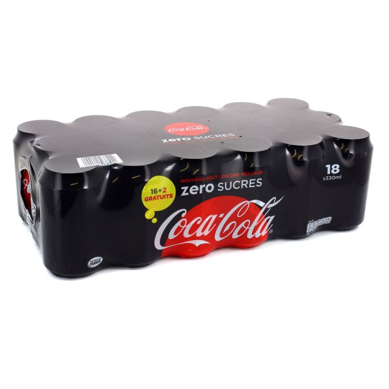 COCA-COLA Soda Zero Sugar 16x33cl