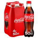 COCA-COLA Bebida gaseosa com extratos vegetais 4 x 50 cl