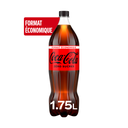 COCA-COLA Boisson gazeuse aux extraits végétaux sans sucres 1.75 L