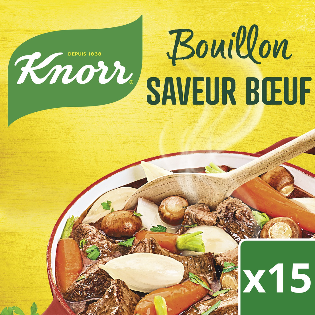 KNORR Beef Flavor Bouillon Cubes 150 g