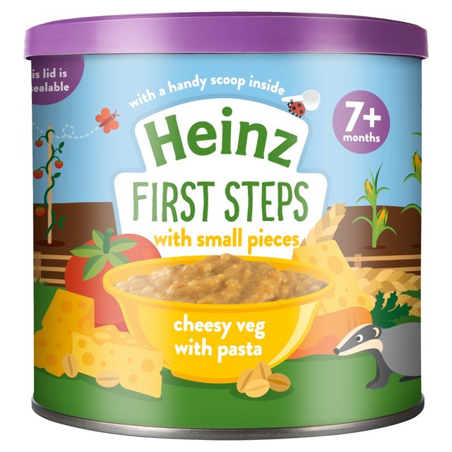 Heinz 7 Months First Steps Cheesy Veg With Pasta 200G