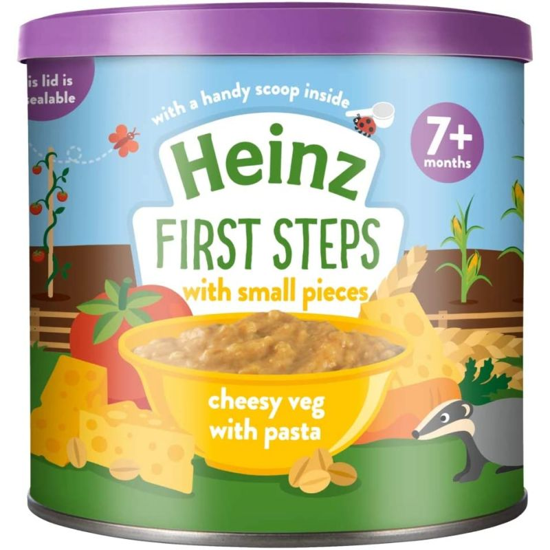 Heinz 7 Months First Steps Cheesy Veg With Pasta 200G