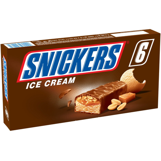 [5000159344074] SNICKERS Barres glacées caramel cacahuètes 48 g
