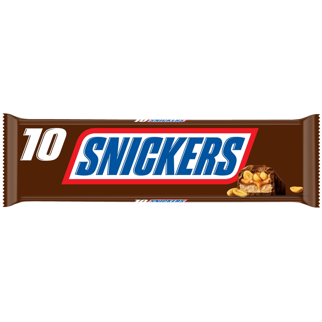 SNICKERS Barritas de Chocolate Cacahuete Caramelo 50 g