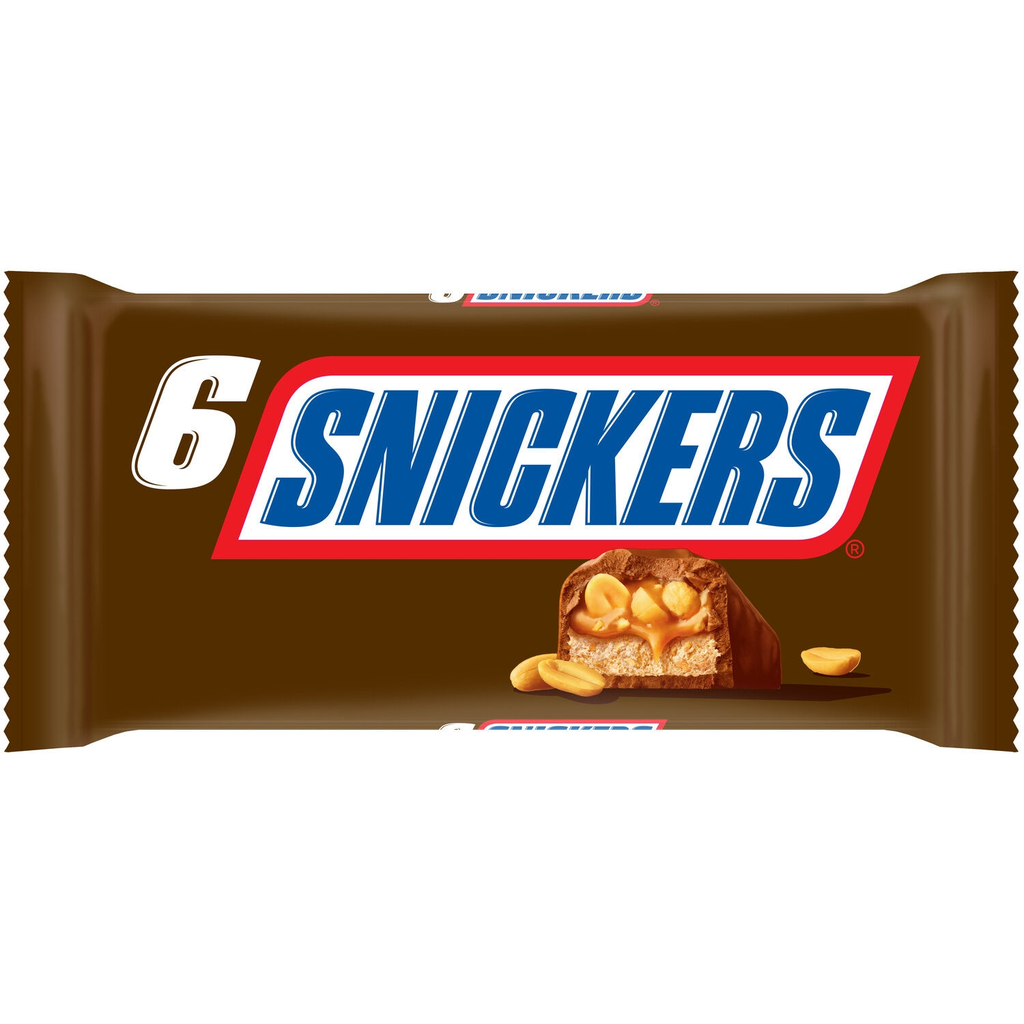 SNICKERS Peanut and Caramel Chocolate Bars 300 g
