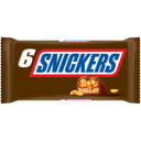 SNICKERS Barras de chocolate com amendoins e caramelo 300 g