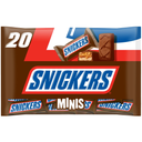 SNICKERS Mini barras de chocolate com amendoins e caramelo 403 g