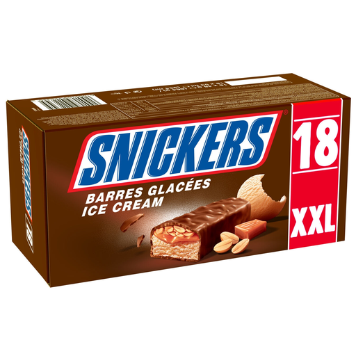 [5000159422345] SNICKERS Barras geladas amendoim caramelo 18 x 48 g