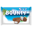 BOUNTY Barritas de chocolate con coco 5x2x28,5g