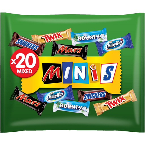 [5000159452977] MARS Minis Mix chocolate bars 400 g