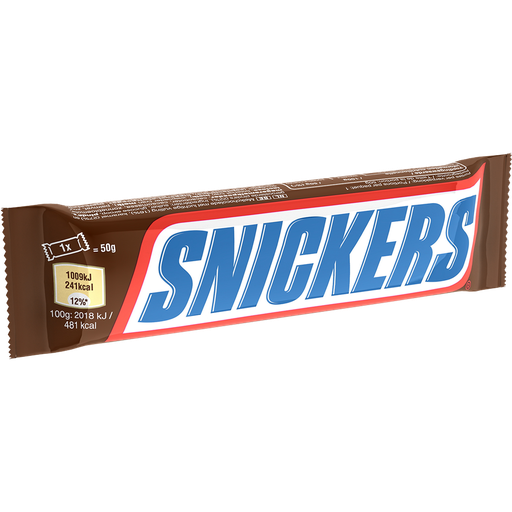 [5000159461122] SNICKERS Peanut and Caramel Chocolate Bar 50 g
