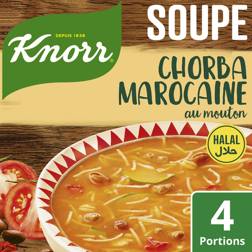 [3011360006257] KNORR Dehydrated Moroccan Chorba Soup 100 g