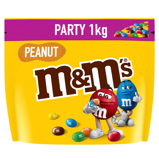 [5000159477550] M&M'S Bonbons chocolat au lait et cacahuètes PEANUT 1000 g