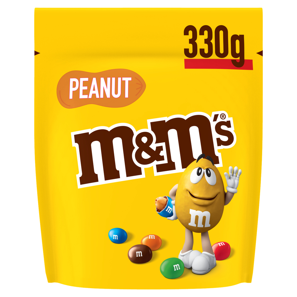 M&M'S Bombons Party chocolate de leite amendoim 330 g