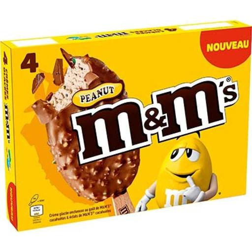 [5000159500654] M&M'S Bat Peanut X4 248 g