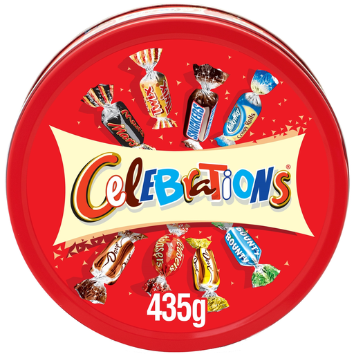 [5000159501125] CELEBRATIONS Chocolate Confectionery Assortment in Metal Tin 435 g