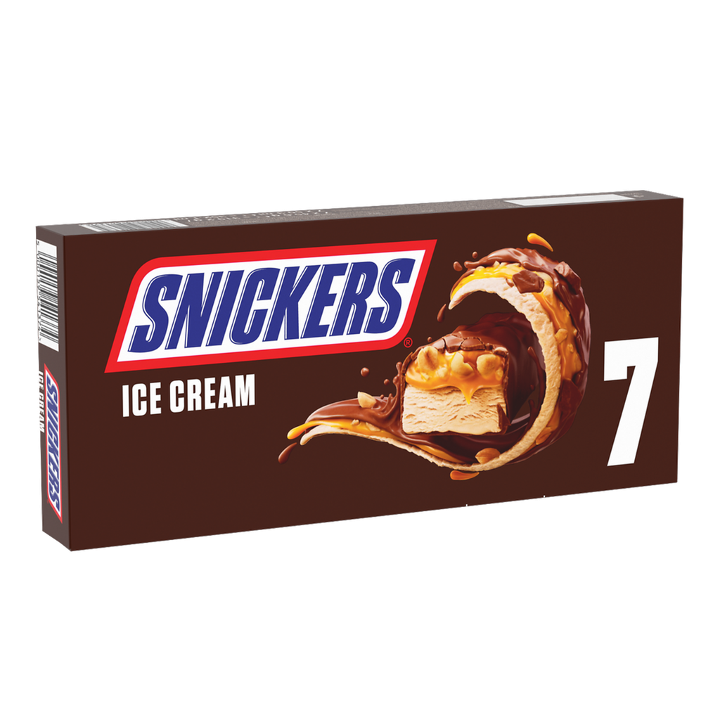 SNICKERS Barre glacée au chocolat, caramel et cacahuètes 319.2 g