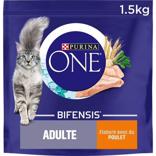 [5000161021703] PURINA ONE Adult Cat Chicken & Whole Grains Dry Food 1.5 kg