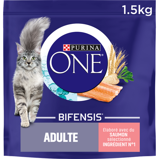 [5000161021710] PURINA ONE Cat Food Salmon and Whole Grains 1.5 kg