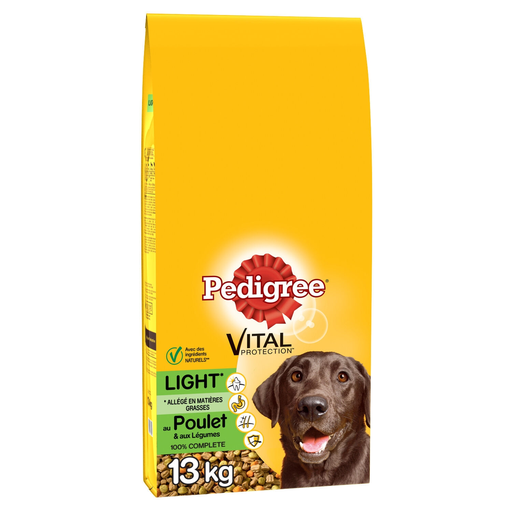 [5000166133814] PEDIGREE Ração para cão médio e grande light aves 13 kg